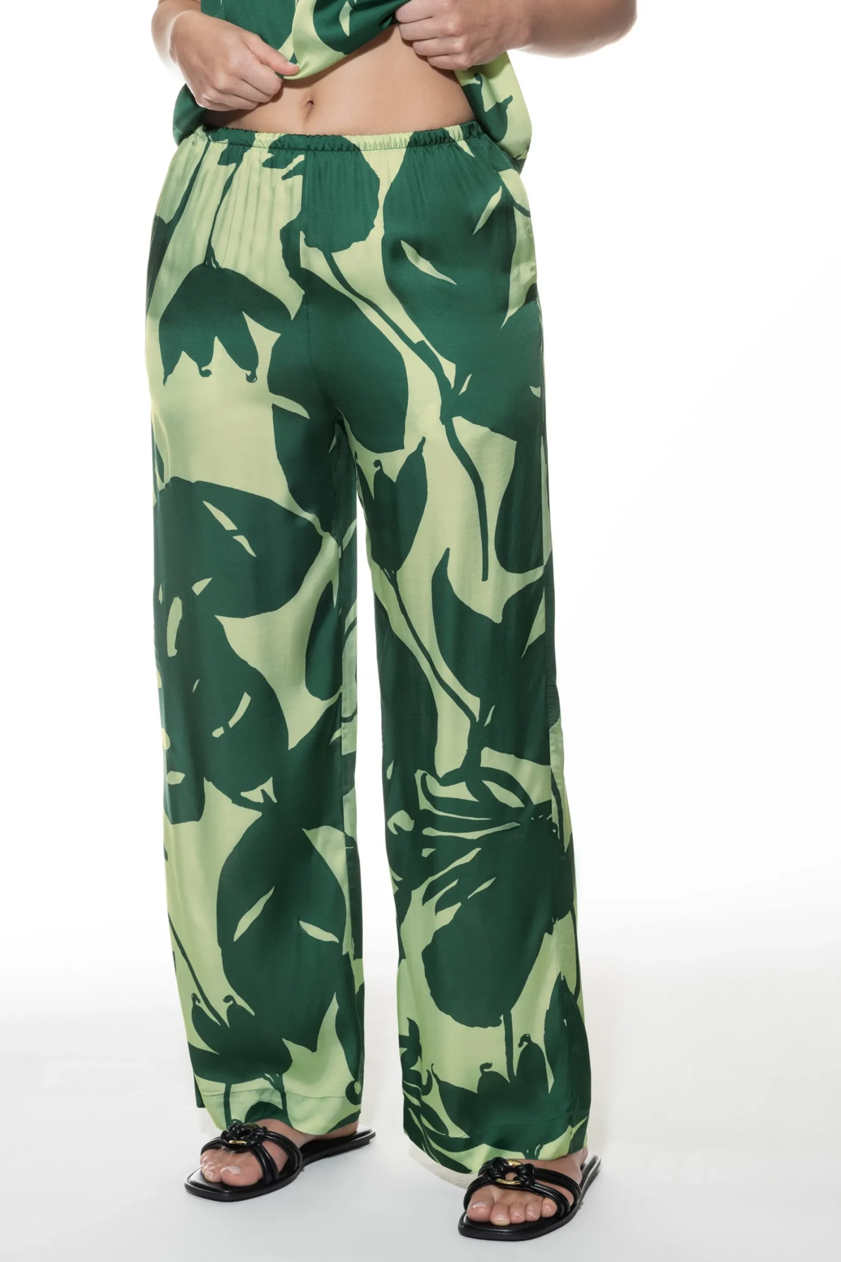 DAMES Mey Broeken|Mix & Match*Broek Serie Tropical Leaves