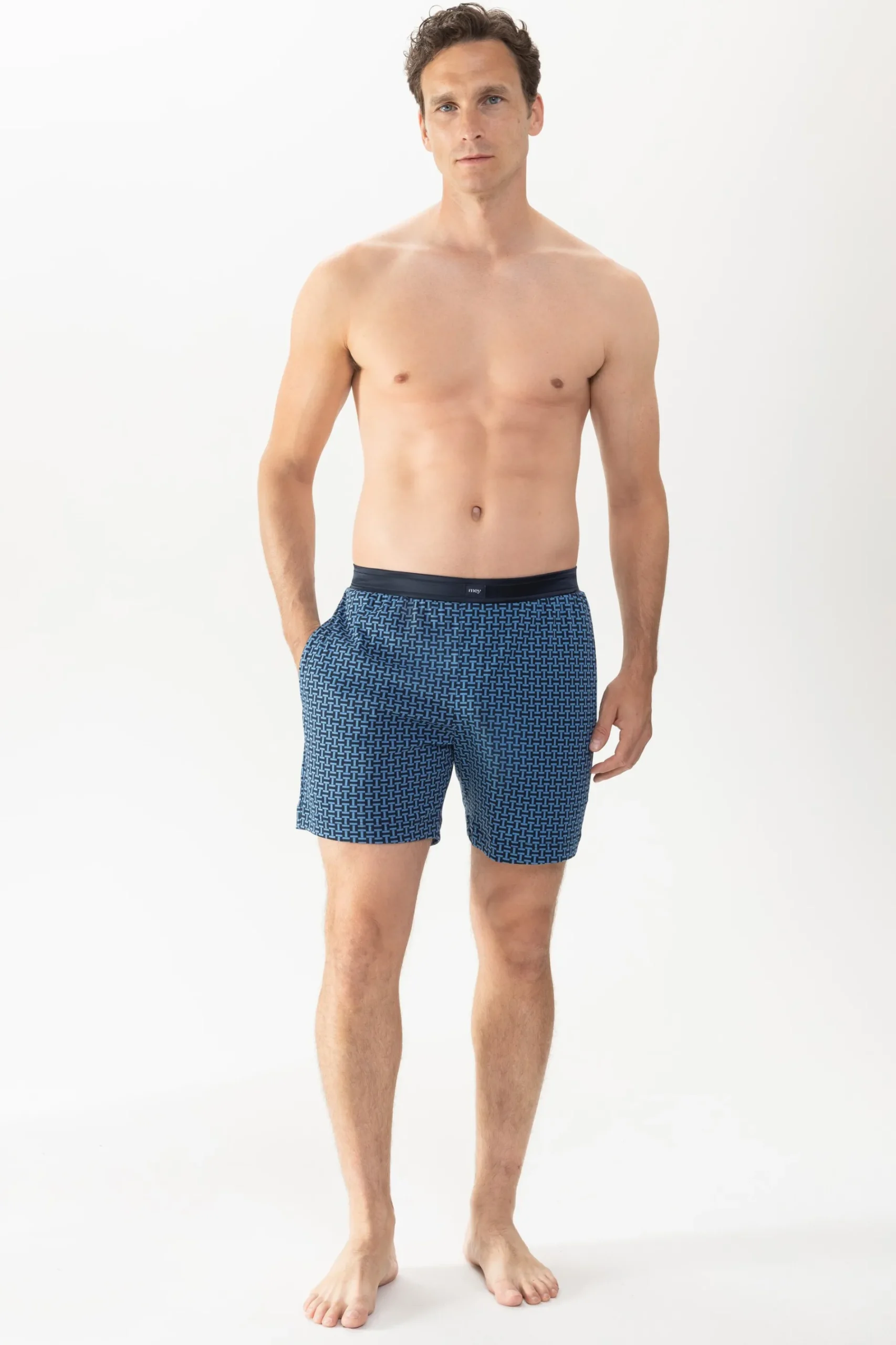 Heren Mey Mix & Match*Broek kort Serie Terrazzo