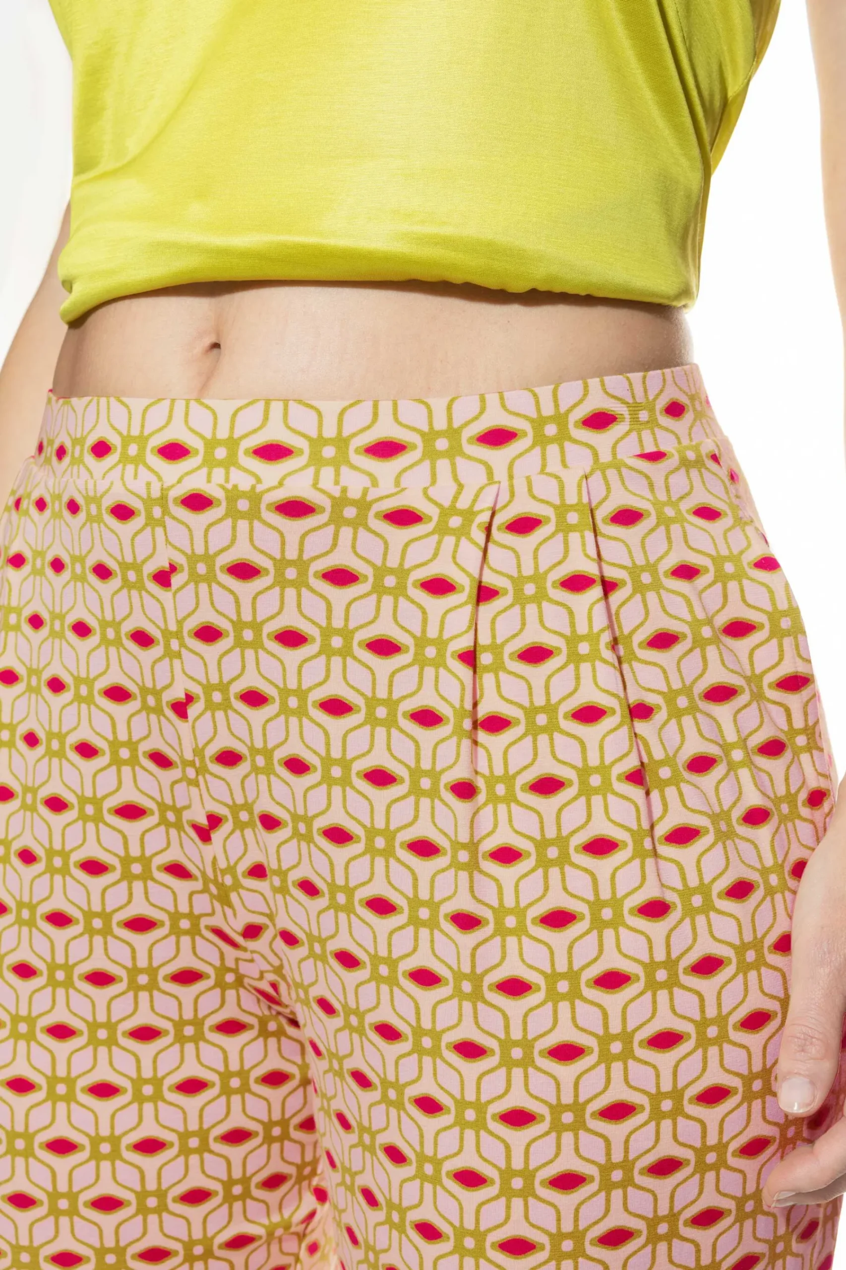 DAMES Mey Broeken|Mix & Match*Broek op enkelhoogte Serie Fortune Geometry
