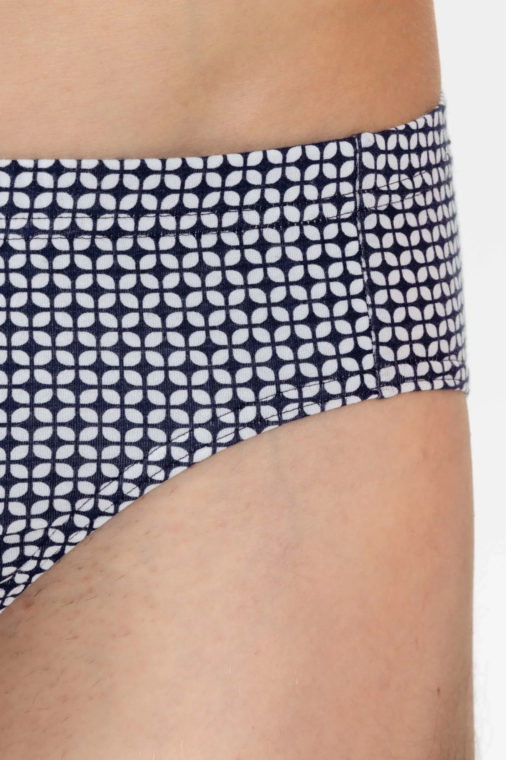 Heren Mey Shorties*Jazz-pants Serie Blue Geo