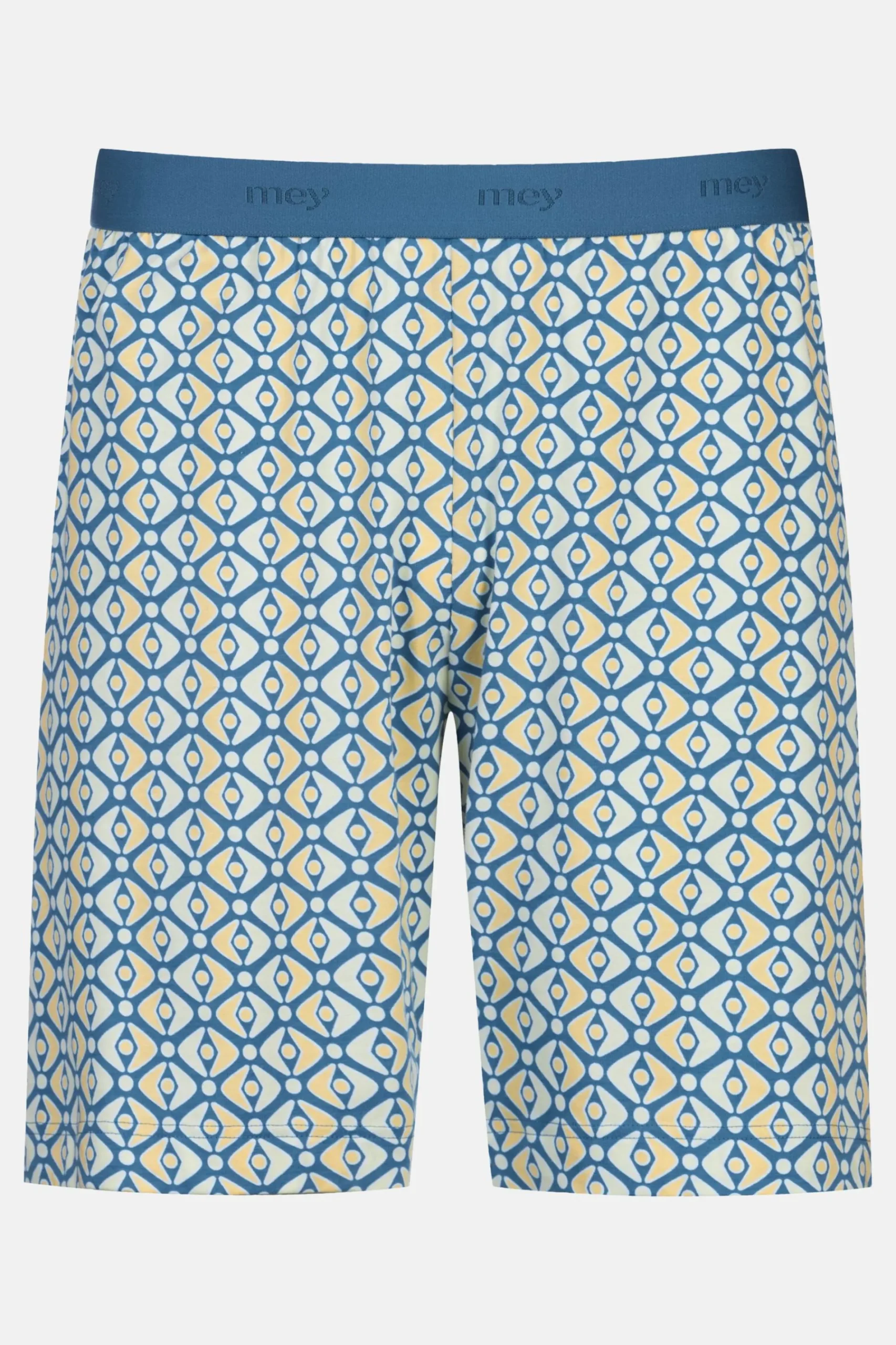 Heren Mey Broeken*Korte loungebroek Serie Geometric Shapes
