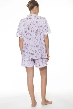 DAMES Mey Pyjama's*Korte pyjama Serie France Sensation