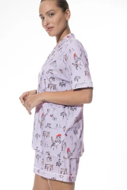DAMES Mey Pyjama's*Korte pyjama Serie France Sensation
