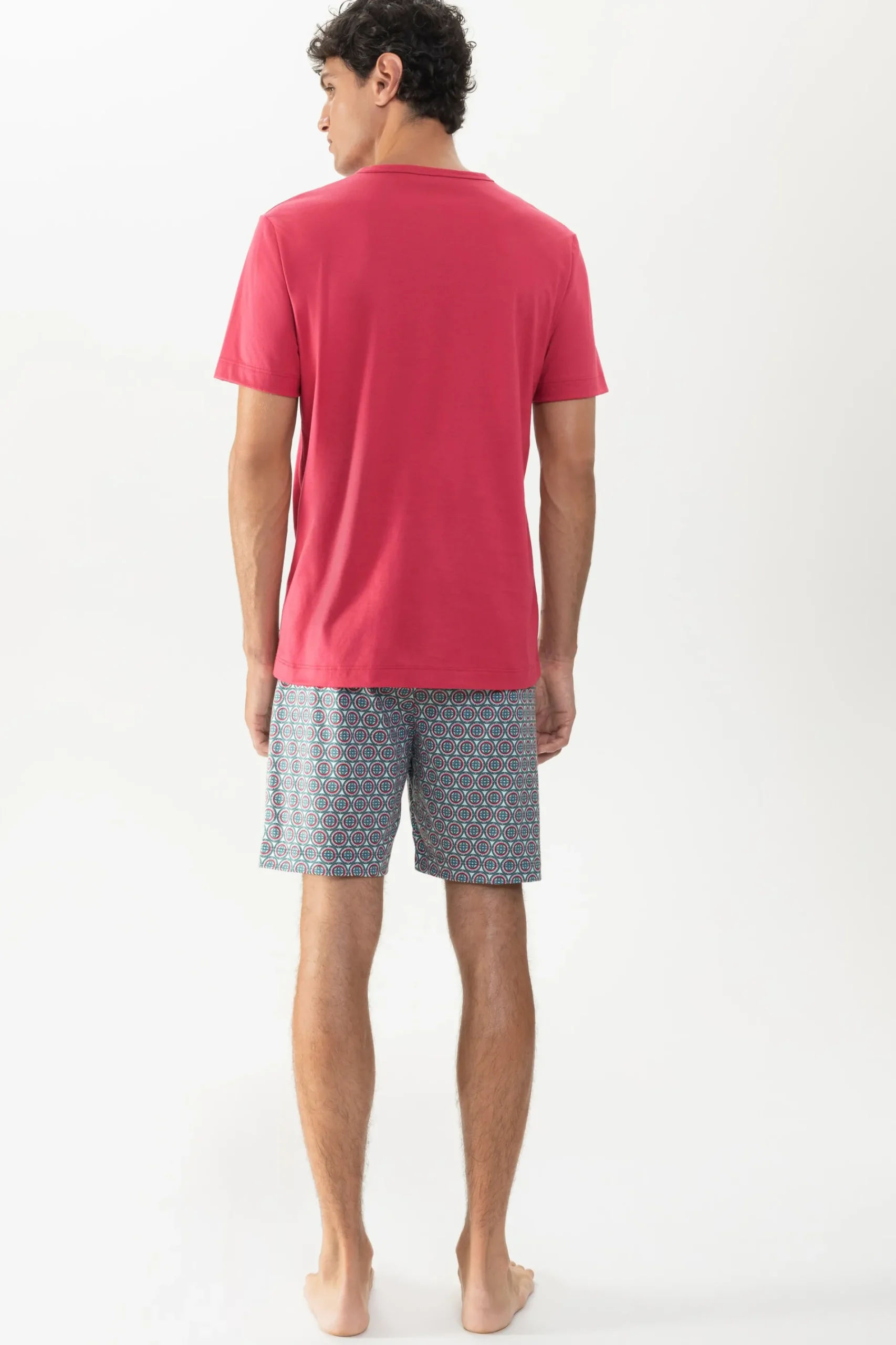 Heren Mey Pyjama's*Korte pyjama Serie Soft Circles