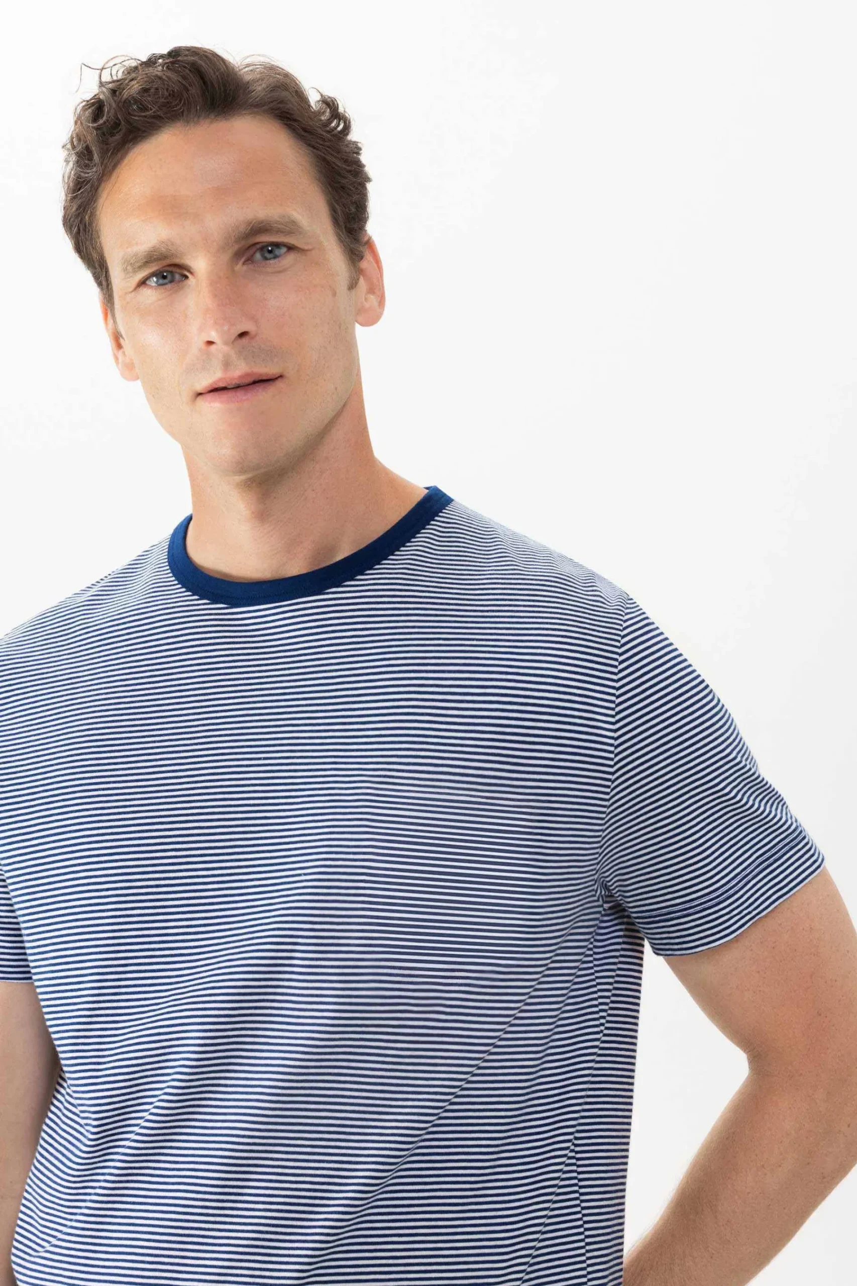 Heren Mey Pyjama's*Korte pyjama Serie Cote D´Azur Stripes