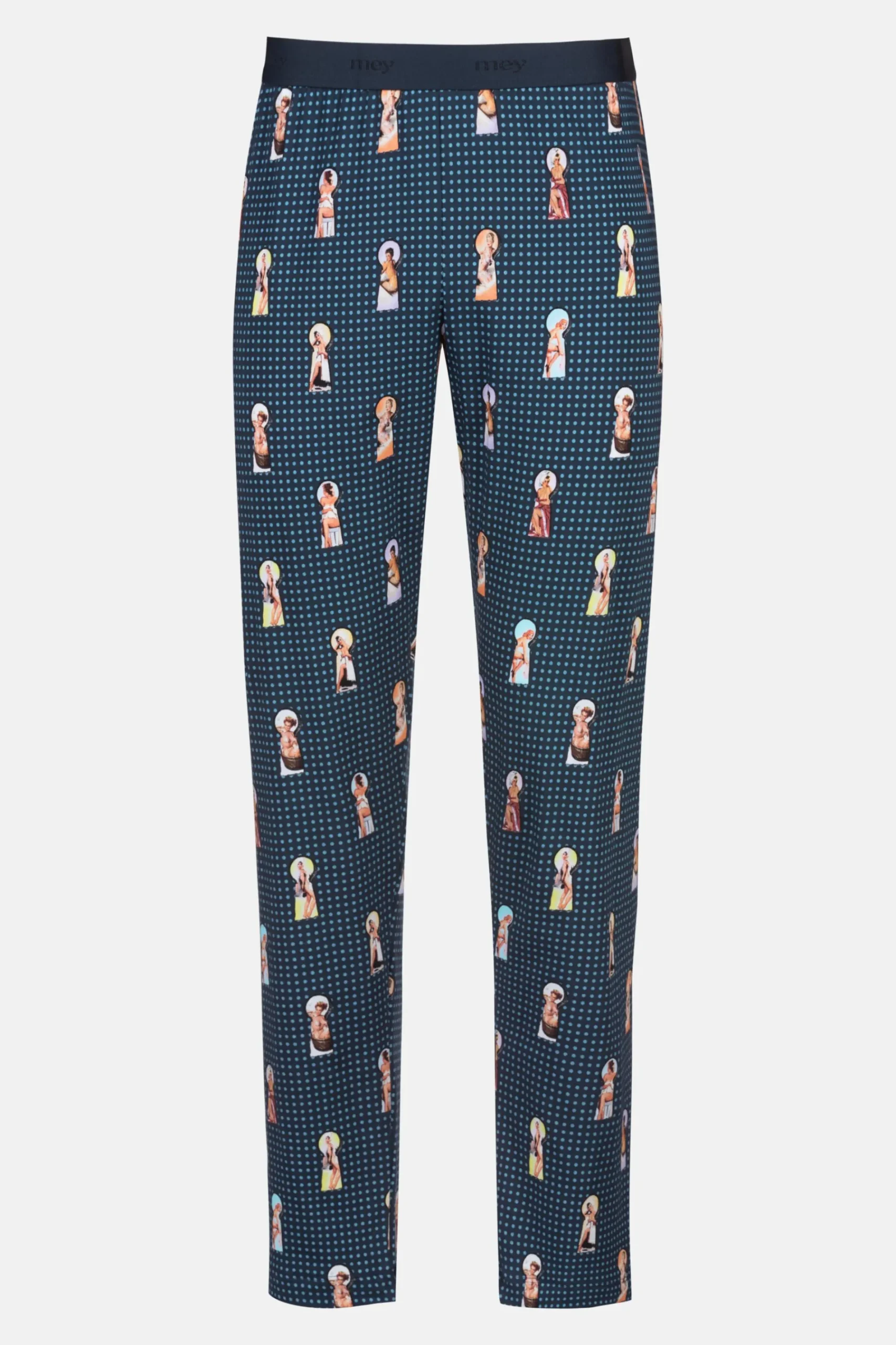 Heren Mey Broeken|Mix & Match*Lange broek Serie Keyhole And Pin Up