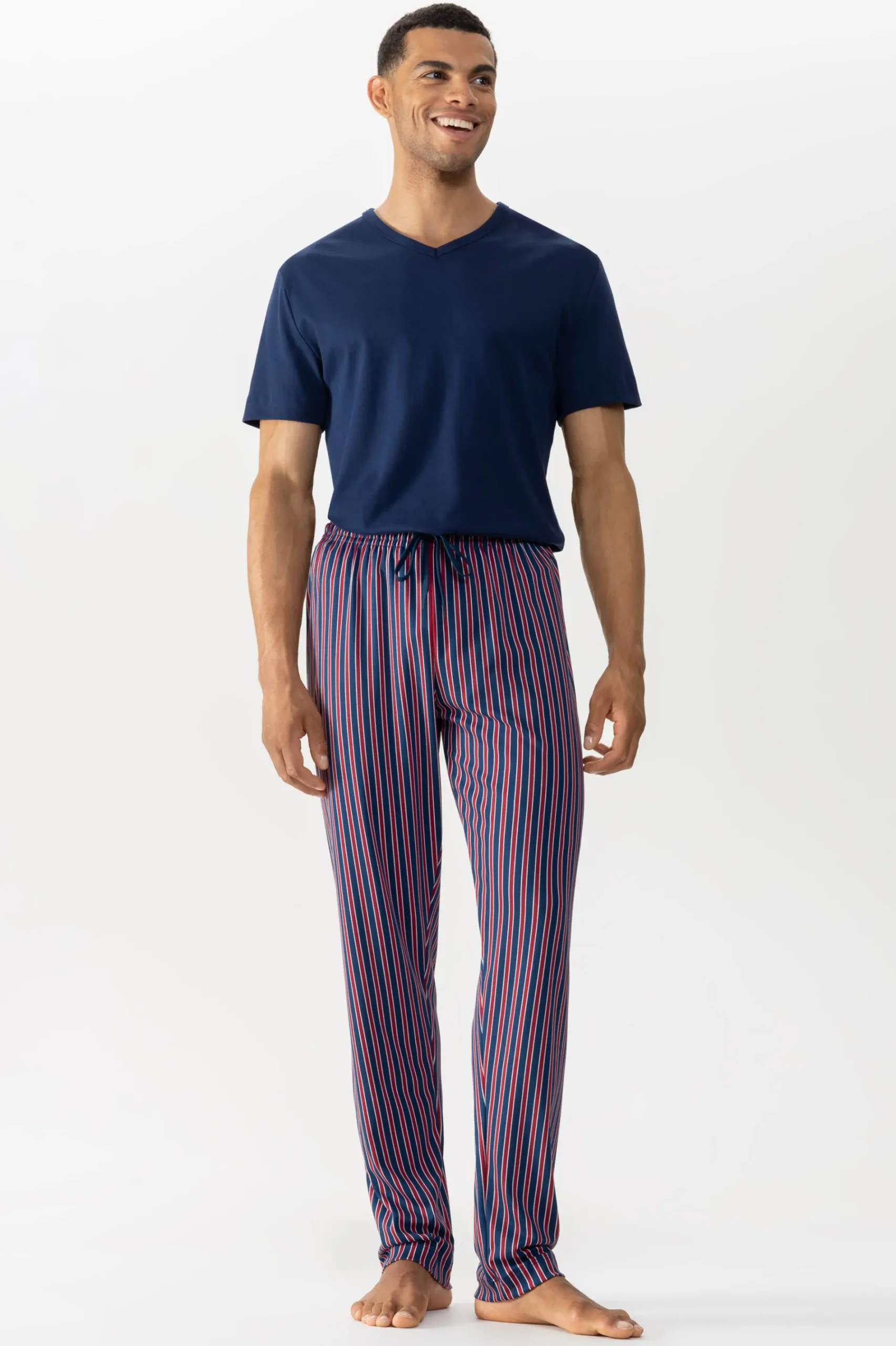 Heren Mey Broeken|Mix & Match*Lange broek Serie Graphic Stripes