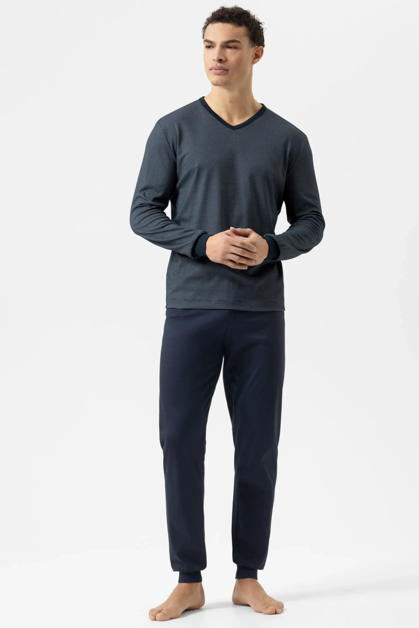 Heren Mey Pyjama's*Lange pyjama Serie Bennison