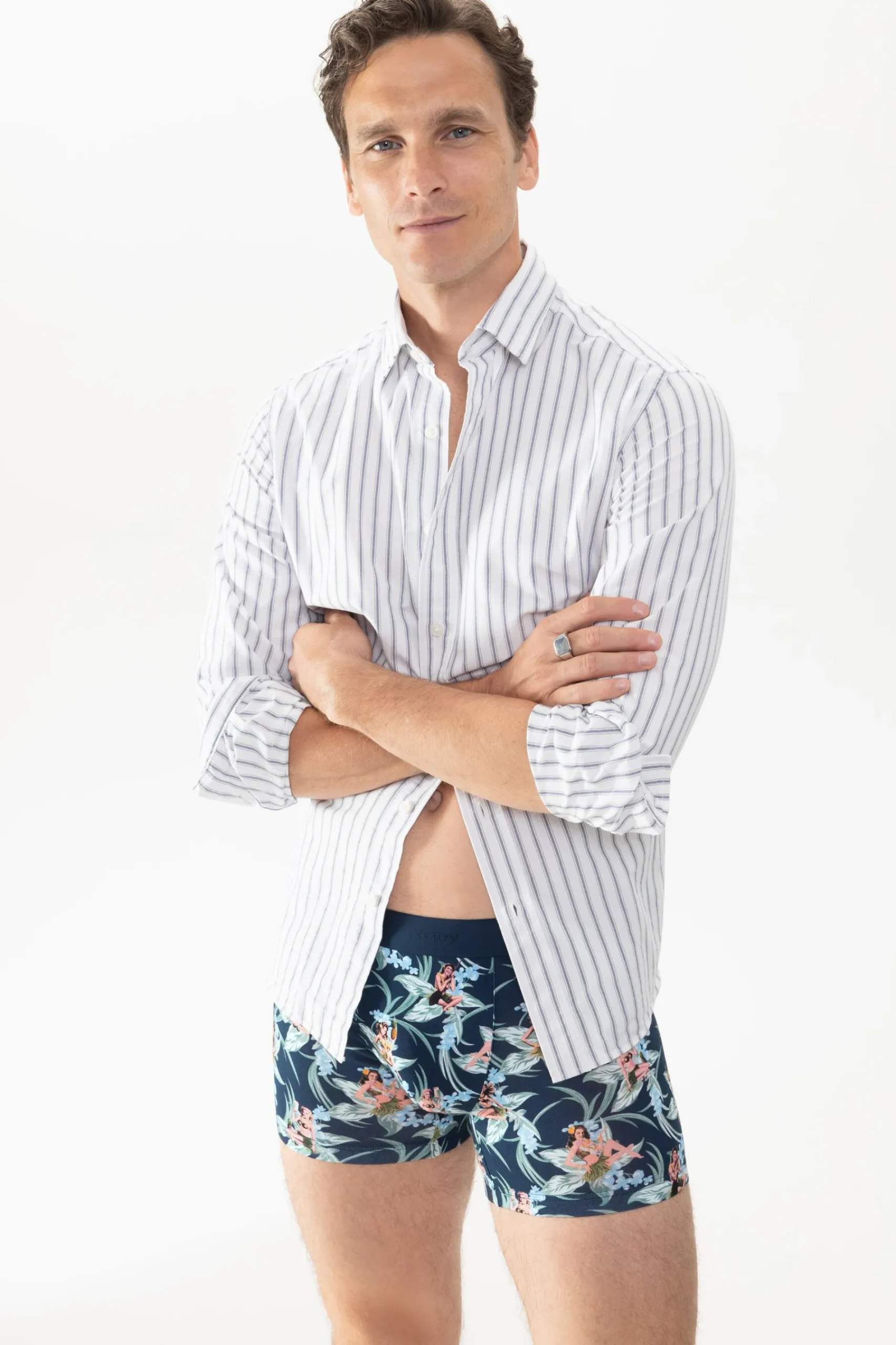 Heren Mey Shorties*Long shorty Serie Tropical Bliss