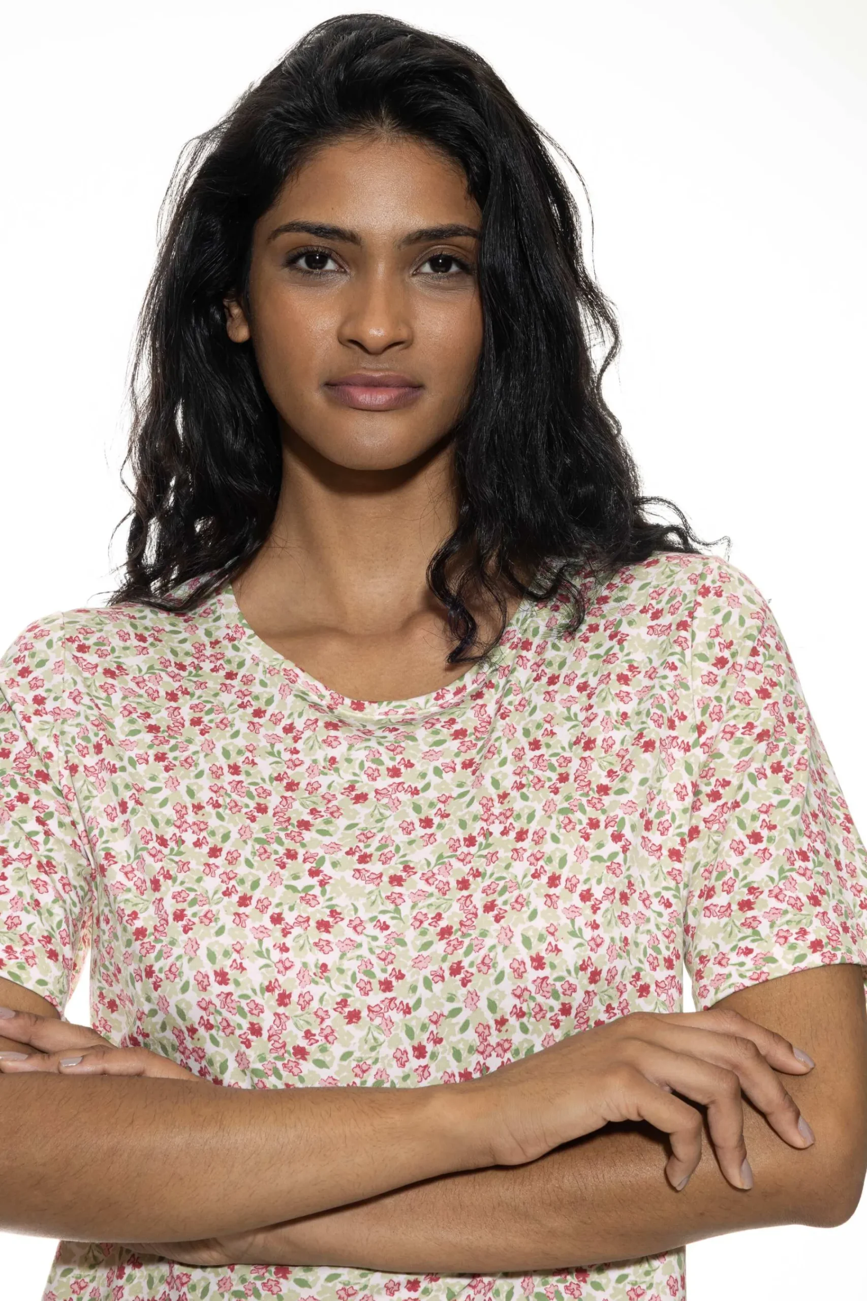 DAMES Mey Nachthemden*Nachthemd met korte mouwen Serie Petites Fleurs