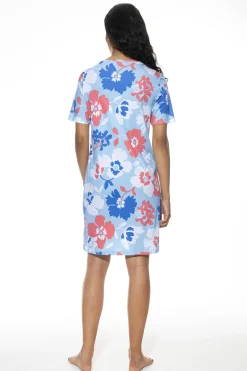 DAMES Mey Nachthemden*Nachthemd met korte mouwen Serie Springrose