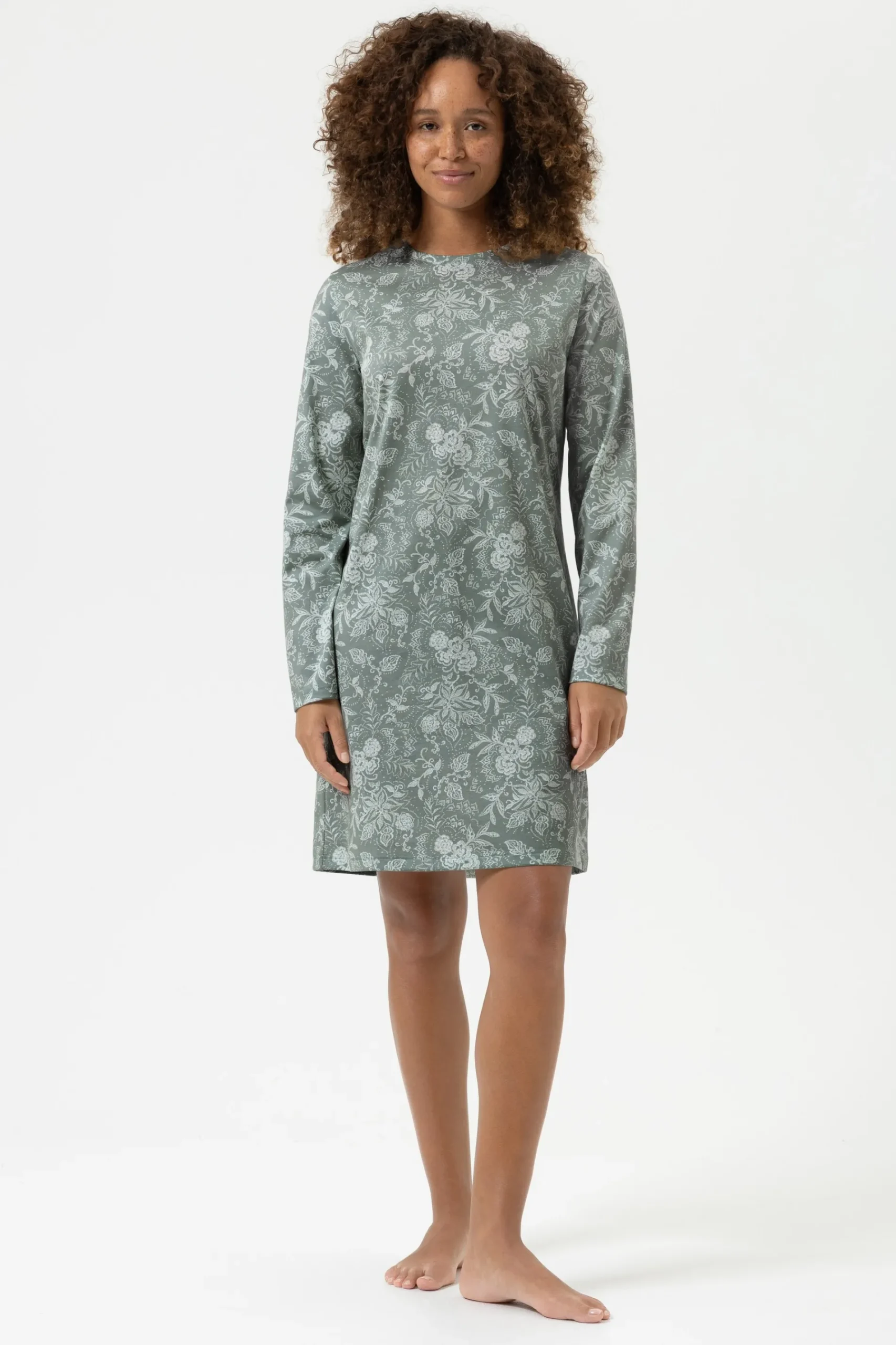 DAMES Mey Nachthemden*Nachthemd met lange mouwen Serie Painted Paisley