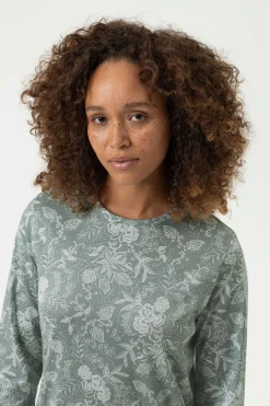 DAMES Mey Nachthemden*Nachthemd met lange mouwen Serie Painted Paisley