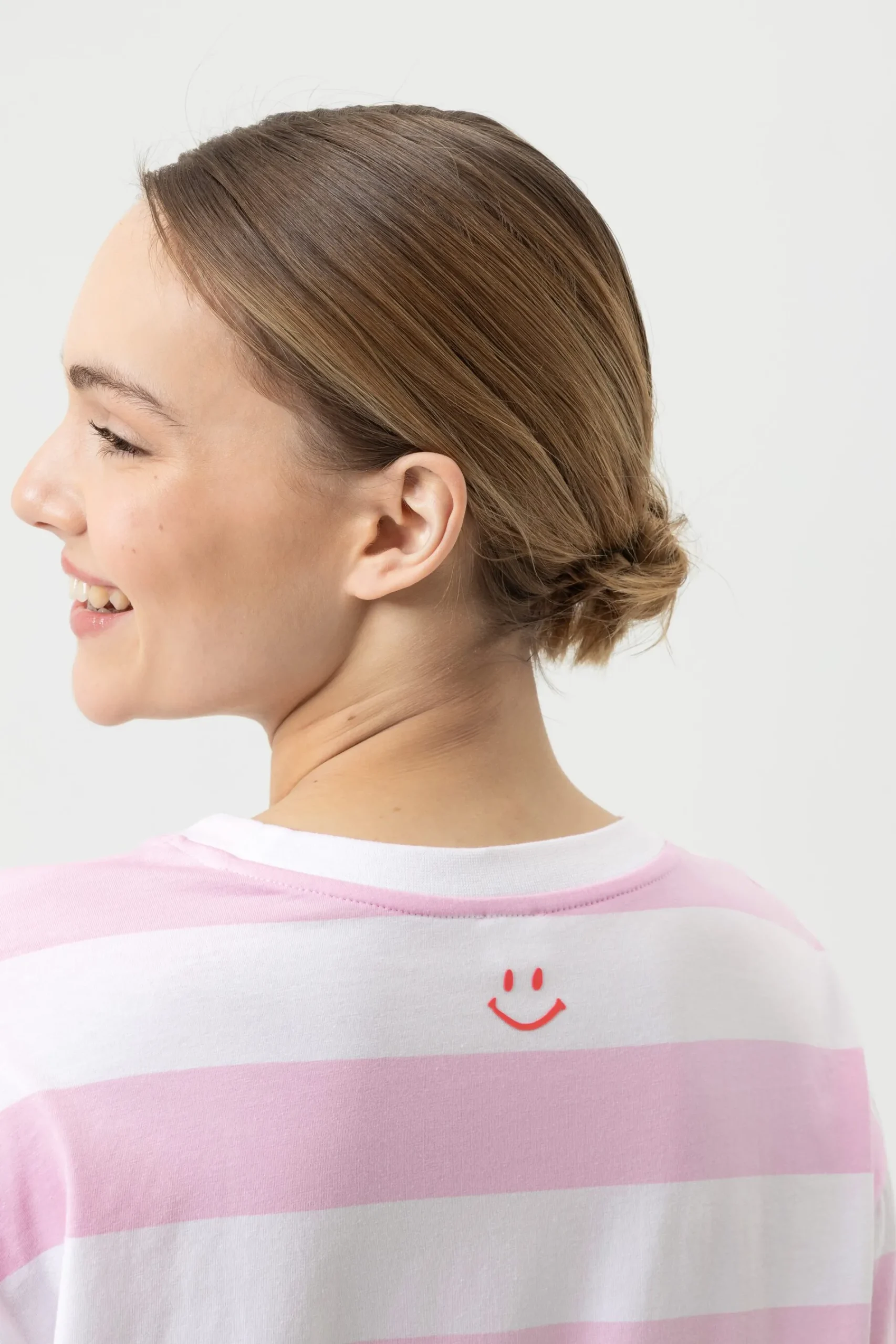 DAMES Mey Nachthemden*Nachthemd met lange mouwen Serie Streaked Lines