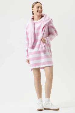 DAMES Mey Nachthemden*Nachthemd met lange mouwen Serie Streaked Lines