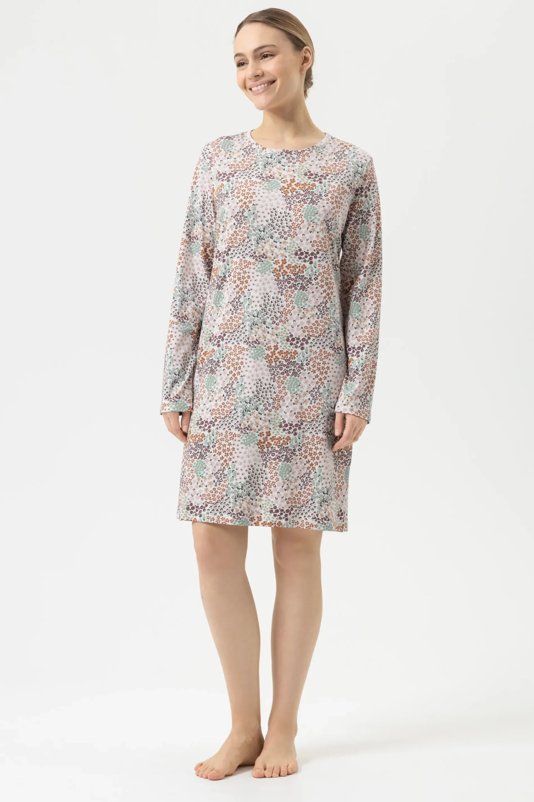 DAMES Mey Nachthemden*Nachthemd met lange mouwen Serie Flower Bed