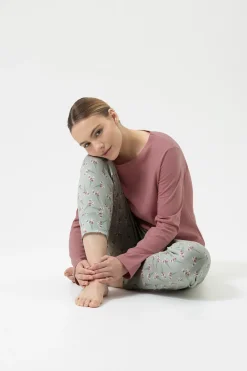 DAMES Mey Pyjama's*Pak 7/8 lang, lange mouwen Serie Blooming Buds