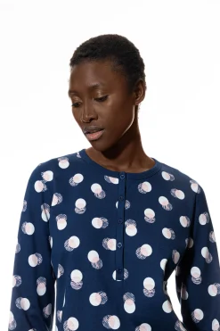 DAMES Mey Pyjama's*Pyjama Serie Scribbled Dots