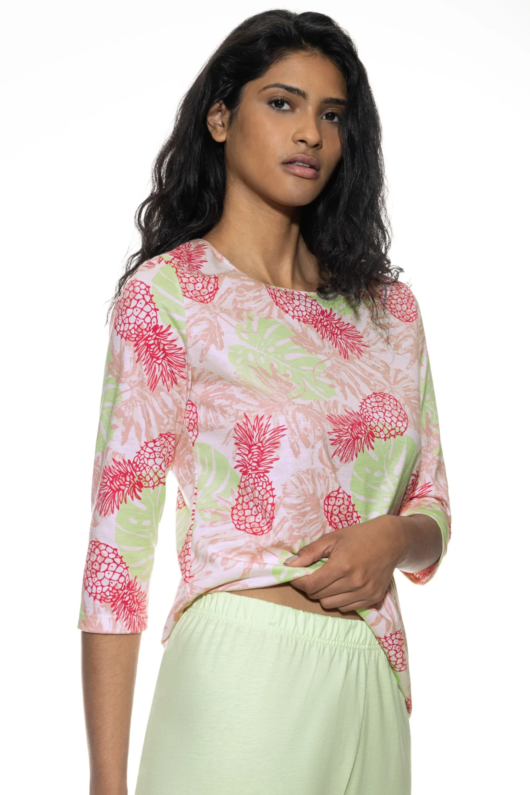 DAMES Mey Pyjama's*Pyjama Serie Pink Pineapple