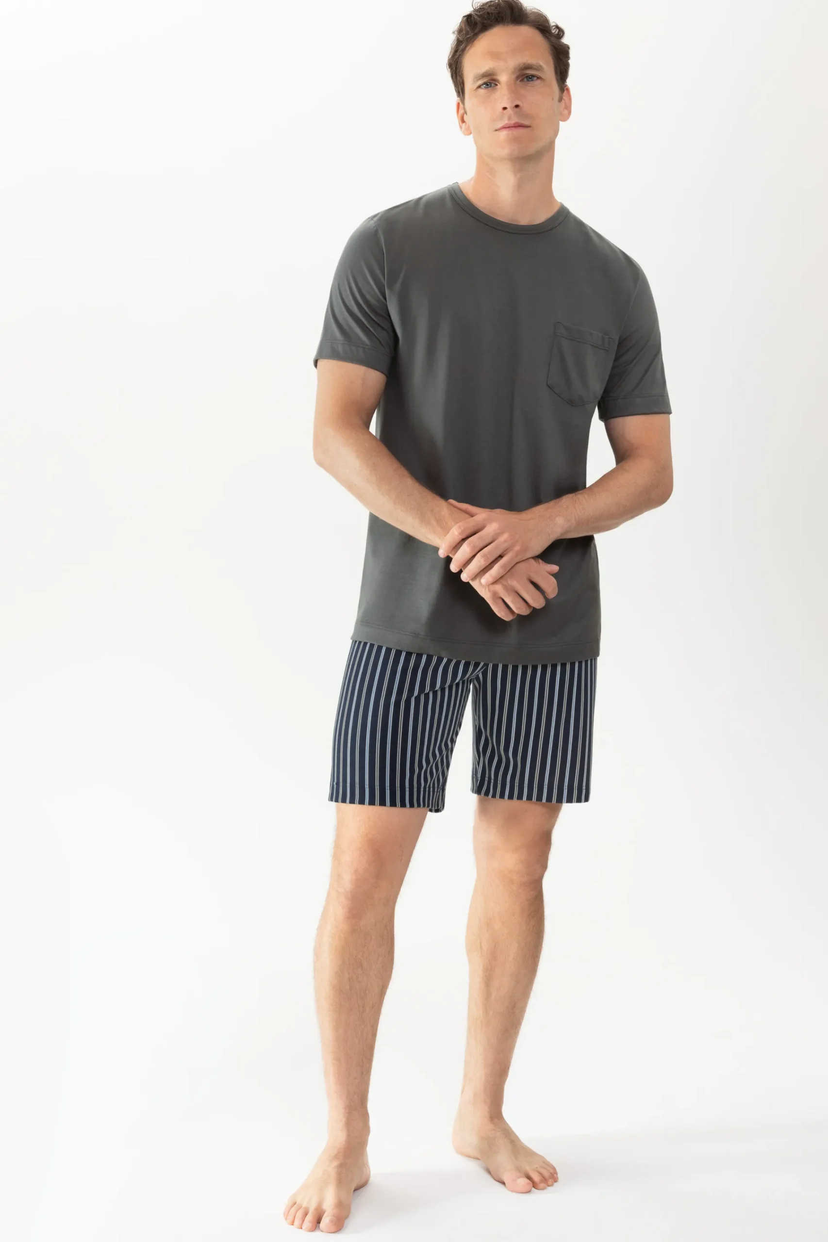 Heren Mey Nightwear Grote Maten|Pyjama's*Pyjama kort Serie Portimo