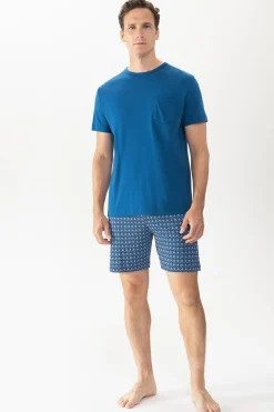 Heren Mey Pyjama's*Pyjama kort Serie Blue Flower