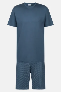 Heren Mey Pyjama's*Pyjama kort Serie Easy Geo