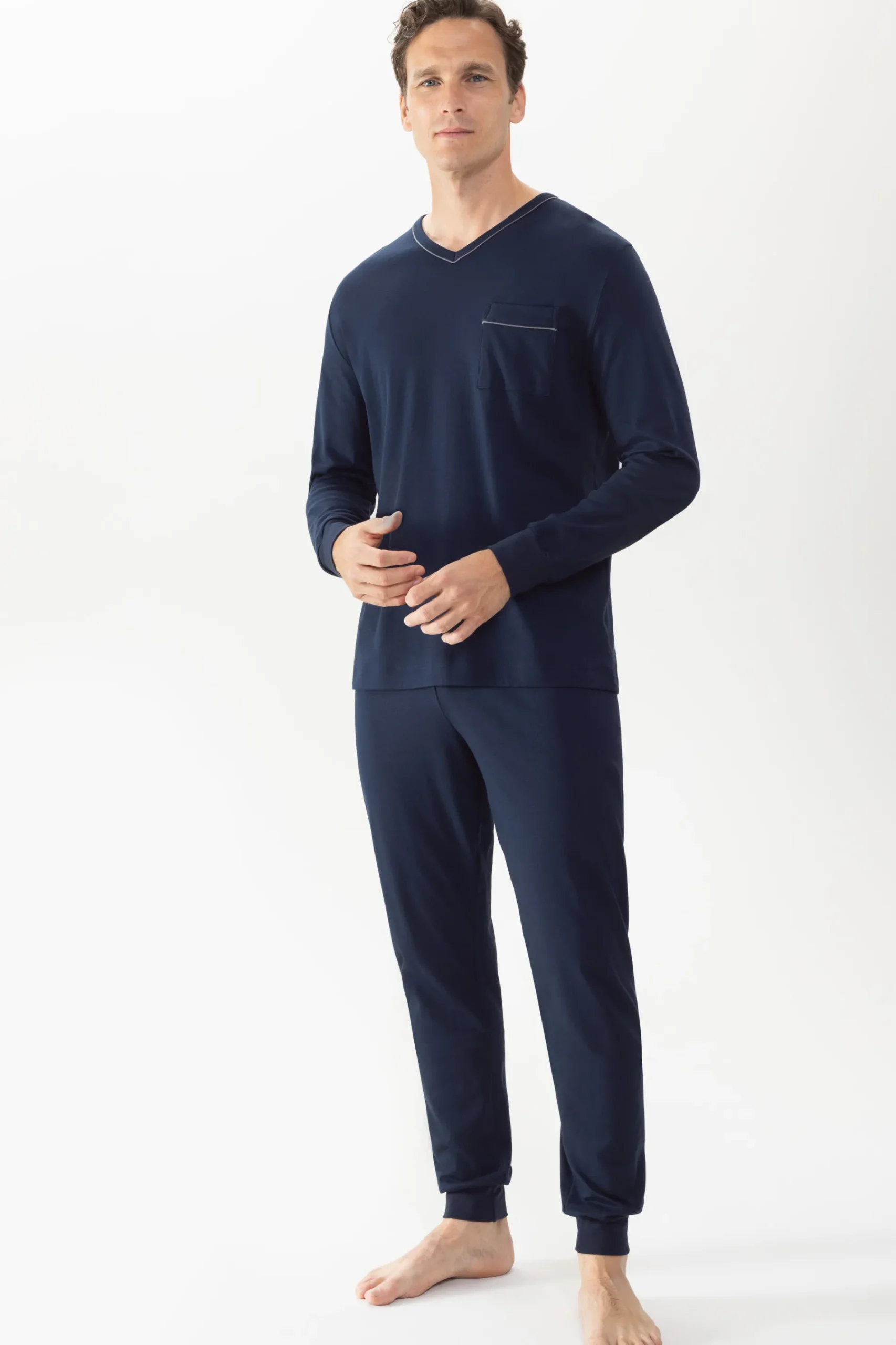 Heren Mey Pyjama's*Pyjama lang Serie Pure Night