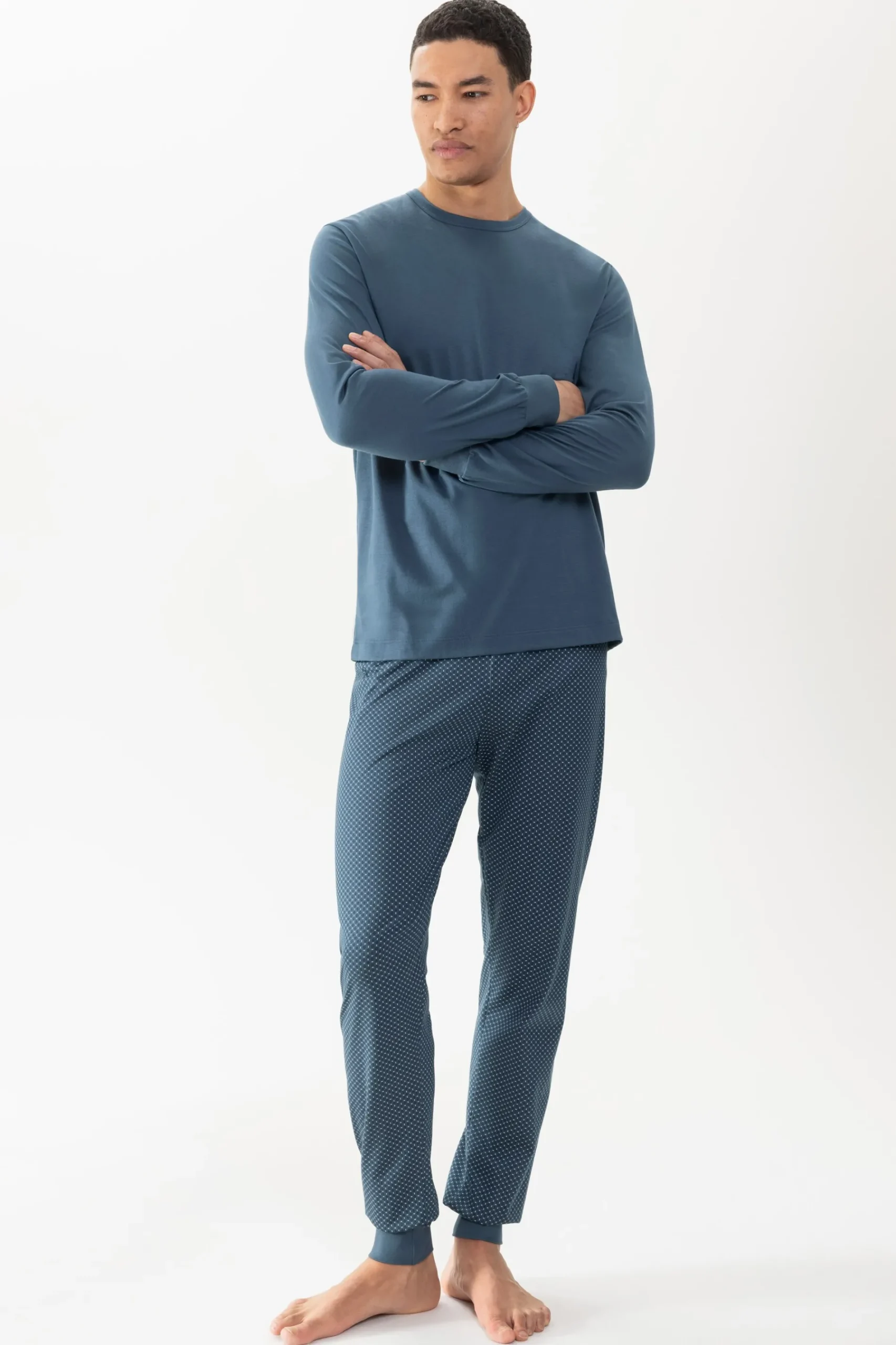 Heren Mey Pyjama's*Pyjama lang Serie Easy Geo