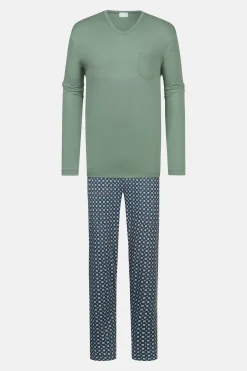 Heren Mey Pyjama's*Pyjama lang Serie Gentlemen Geo