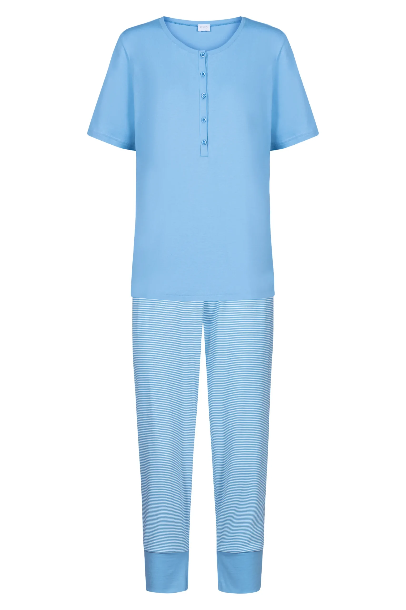 DAMES Mey Pyjama's*Pyjama 3/4-lang, korte mouwen Serie Small Stripes