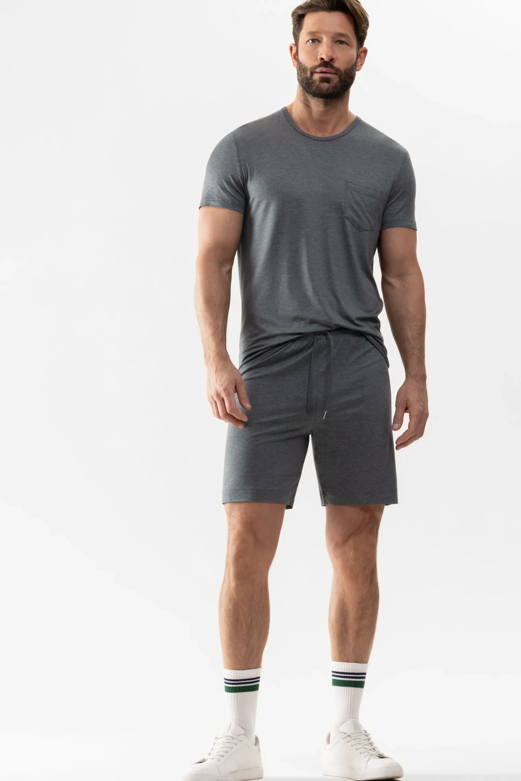 Heren Mey T-Shirt|Bovenstukken*Shirt 1/2 mouw Serie Jefferson