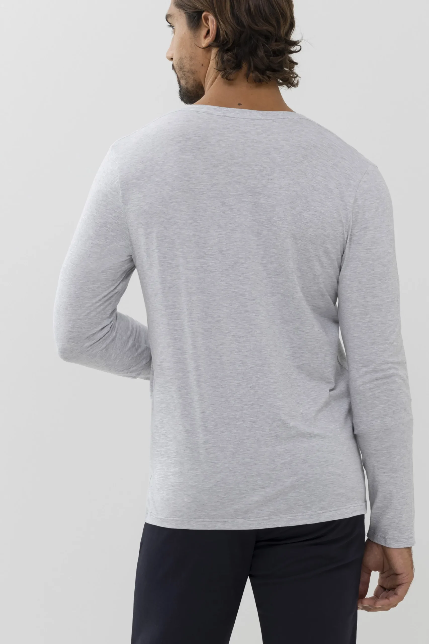 Heren Mey Bovenstukken|Functioneel Ondergoed*Shirt met lange mouwen Dry Cotton Colour
