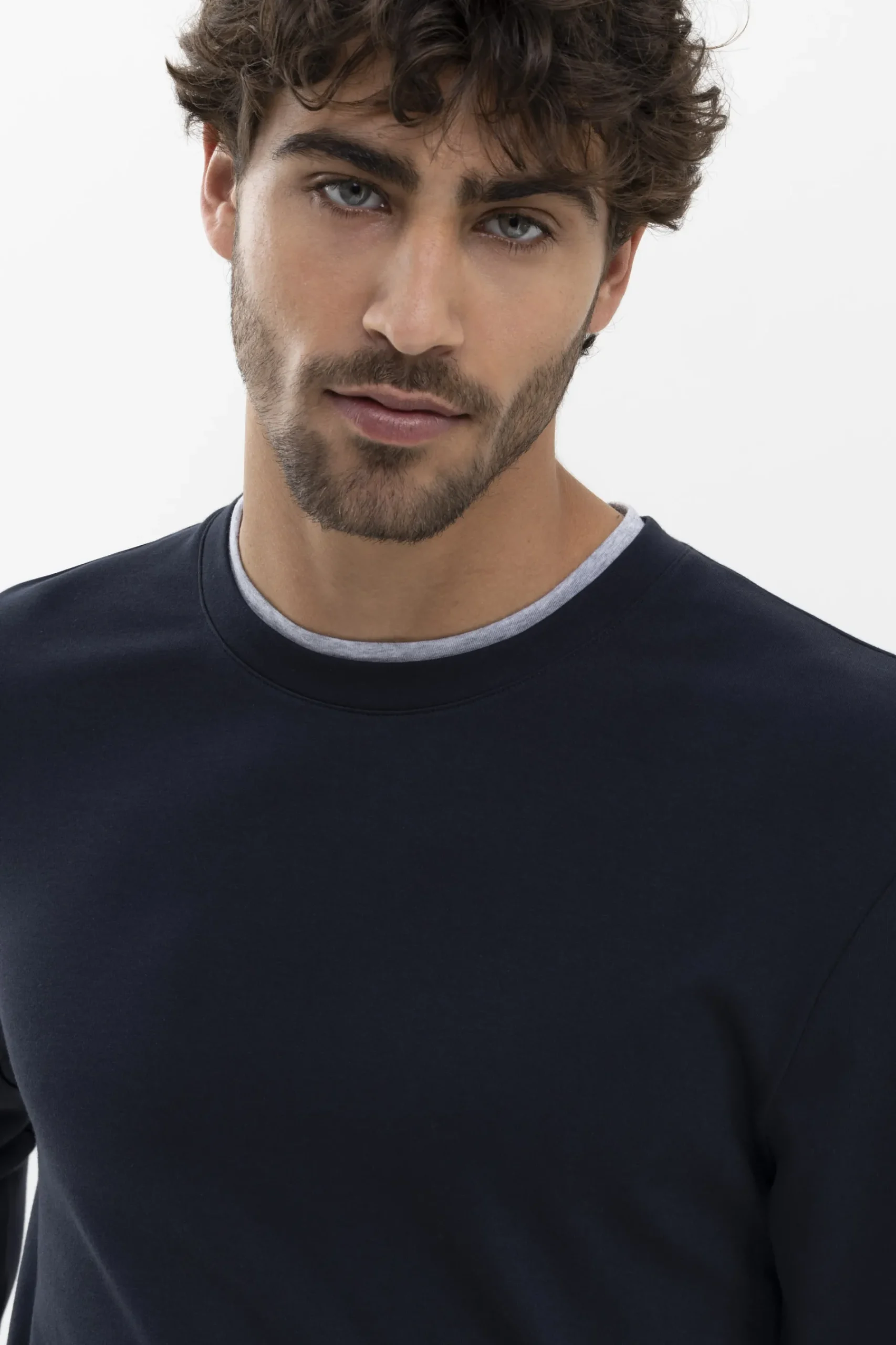 Heren Mey Loungewear Grote Maten|Bovenstukken*Shirt met lange mouwen Serie N8TEX 2.0