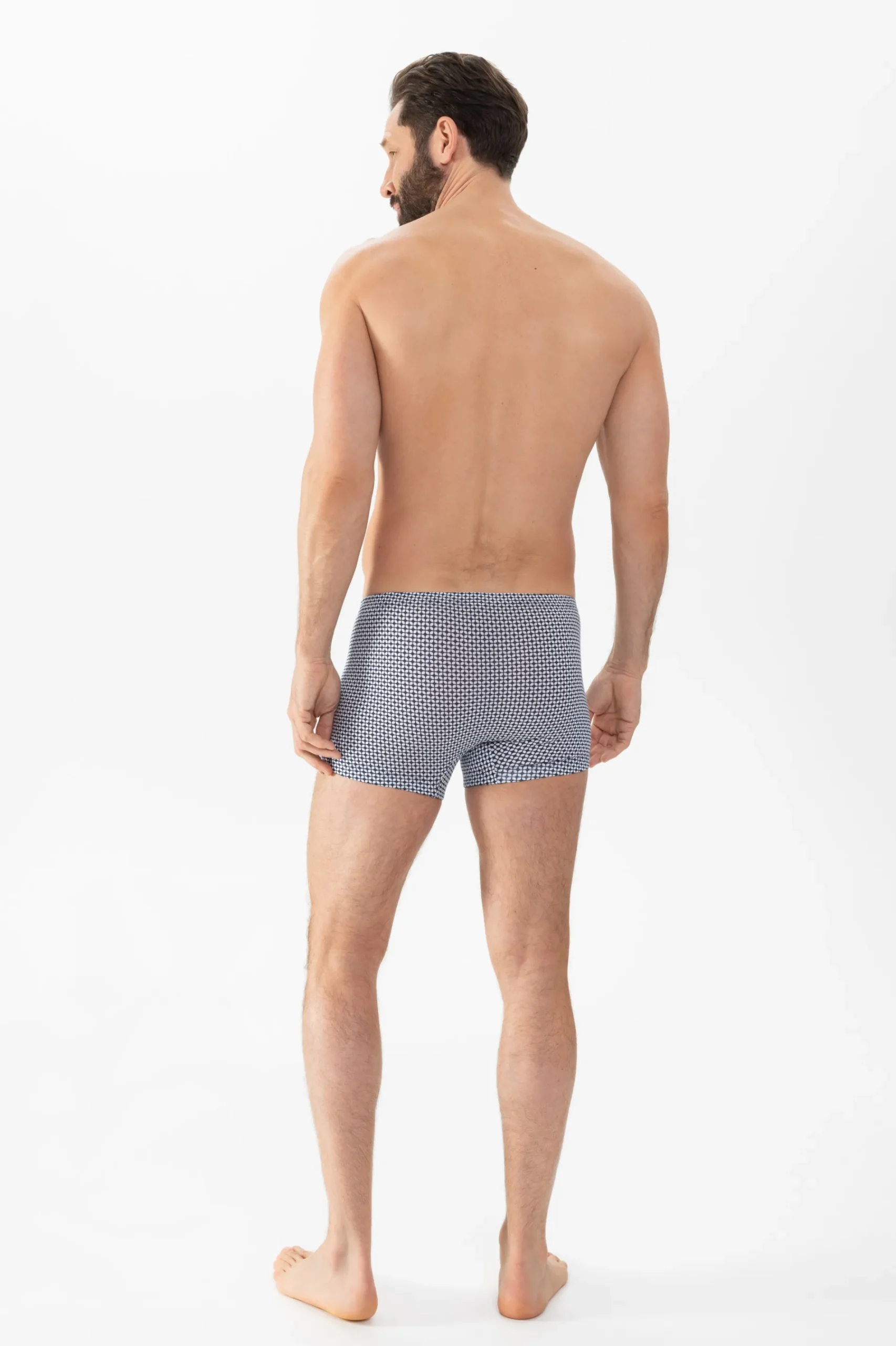 Heren Mey Shorties*Shorty Serie Blue Geo