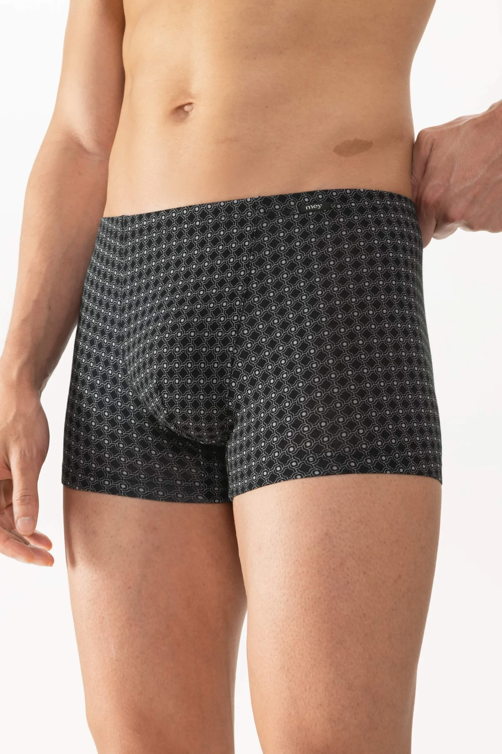 Heren Mey Shorts & Slips|Shorties*Shorty Serie Round Grid