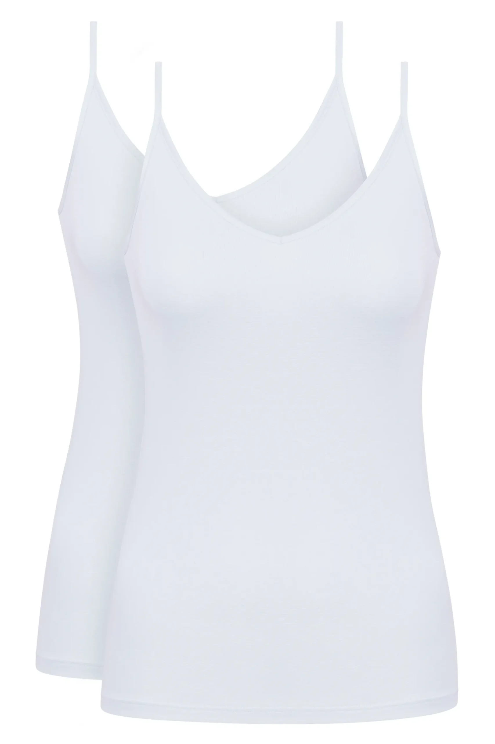 DAMES Mey Ondershirts & Tops*Top met spaghettibandjes | 2-pack Serie Pure Sense