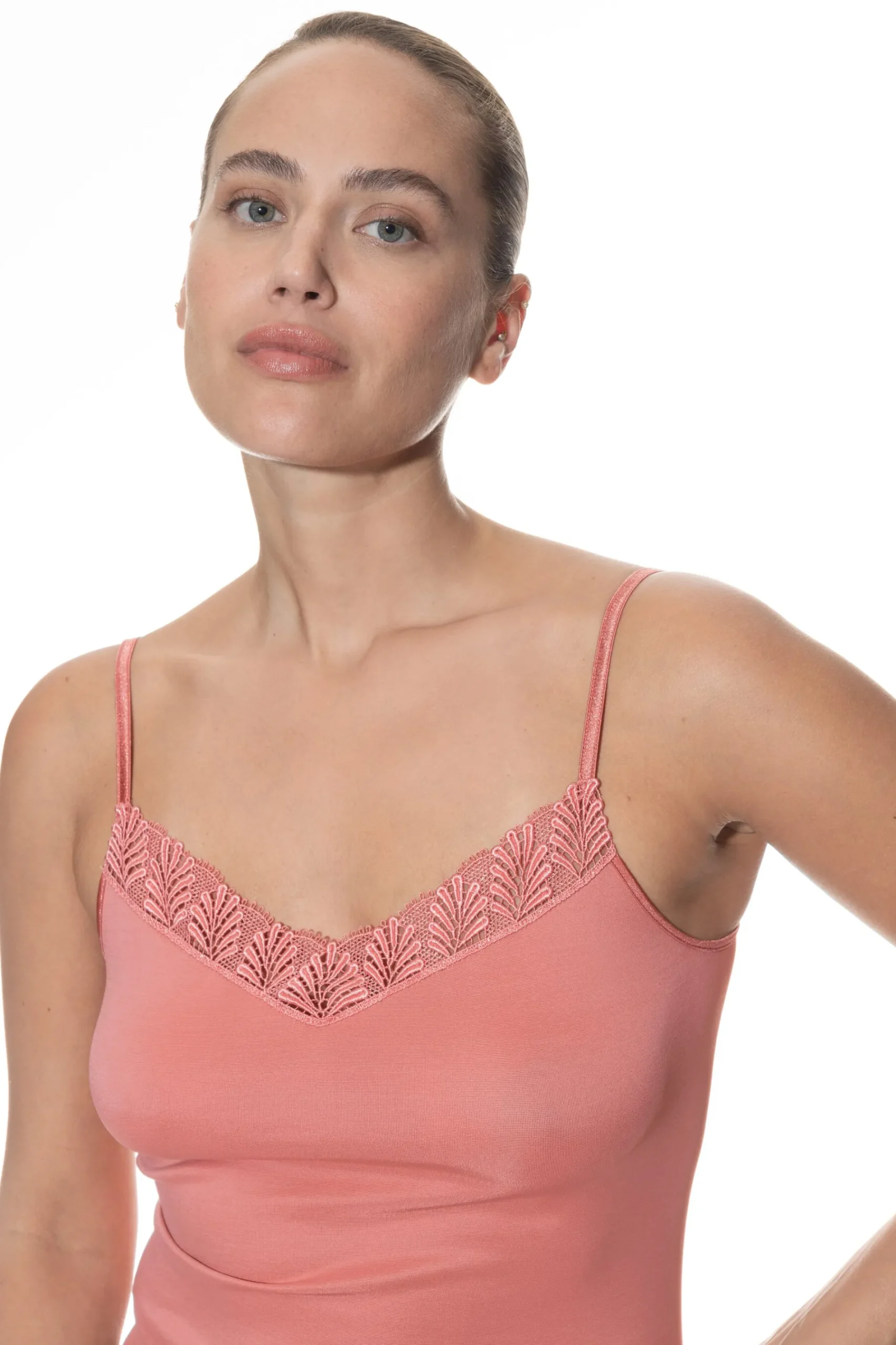 DAMES Mey Tops|Bovenstukken*Top met spaghettibandjes Serie Emotion Elegance