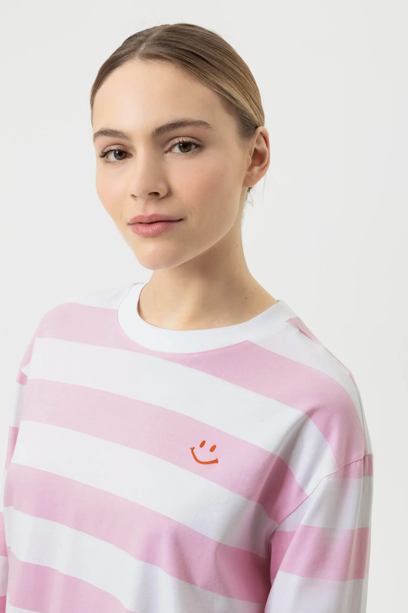 DAMES Mey Bovenstukken|Mix & Match*T-shirt lange mouw Serie Streaked Lines