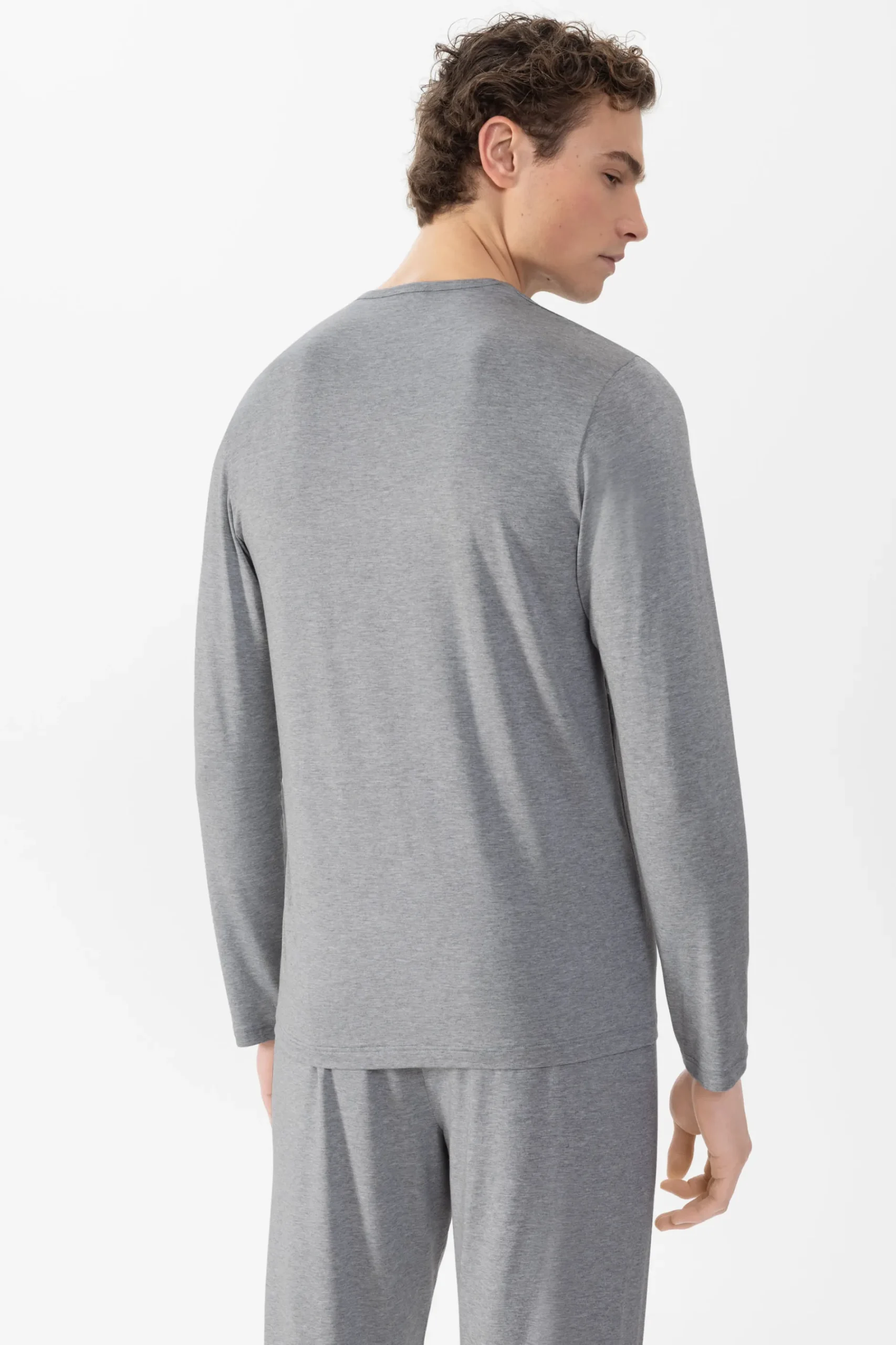 Heren Mey Bovenstukken|Mix & Match*T-shirt met lange mouwen Serie Easy Night