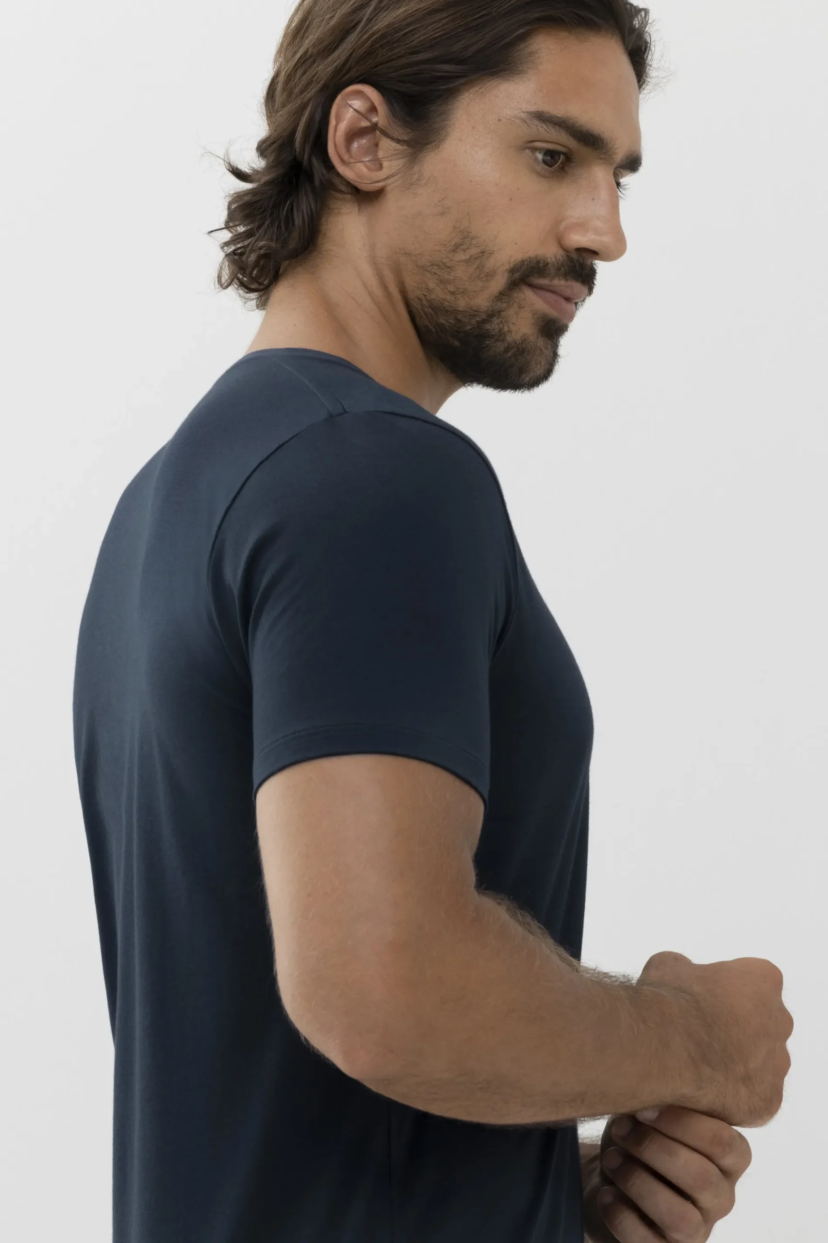 Heren Mey T-Shirt|Bovenstukken*V-hals Dry Cotton Colour