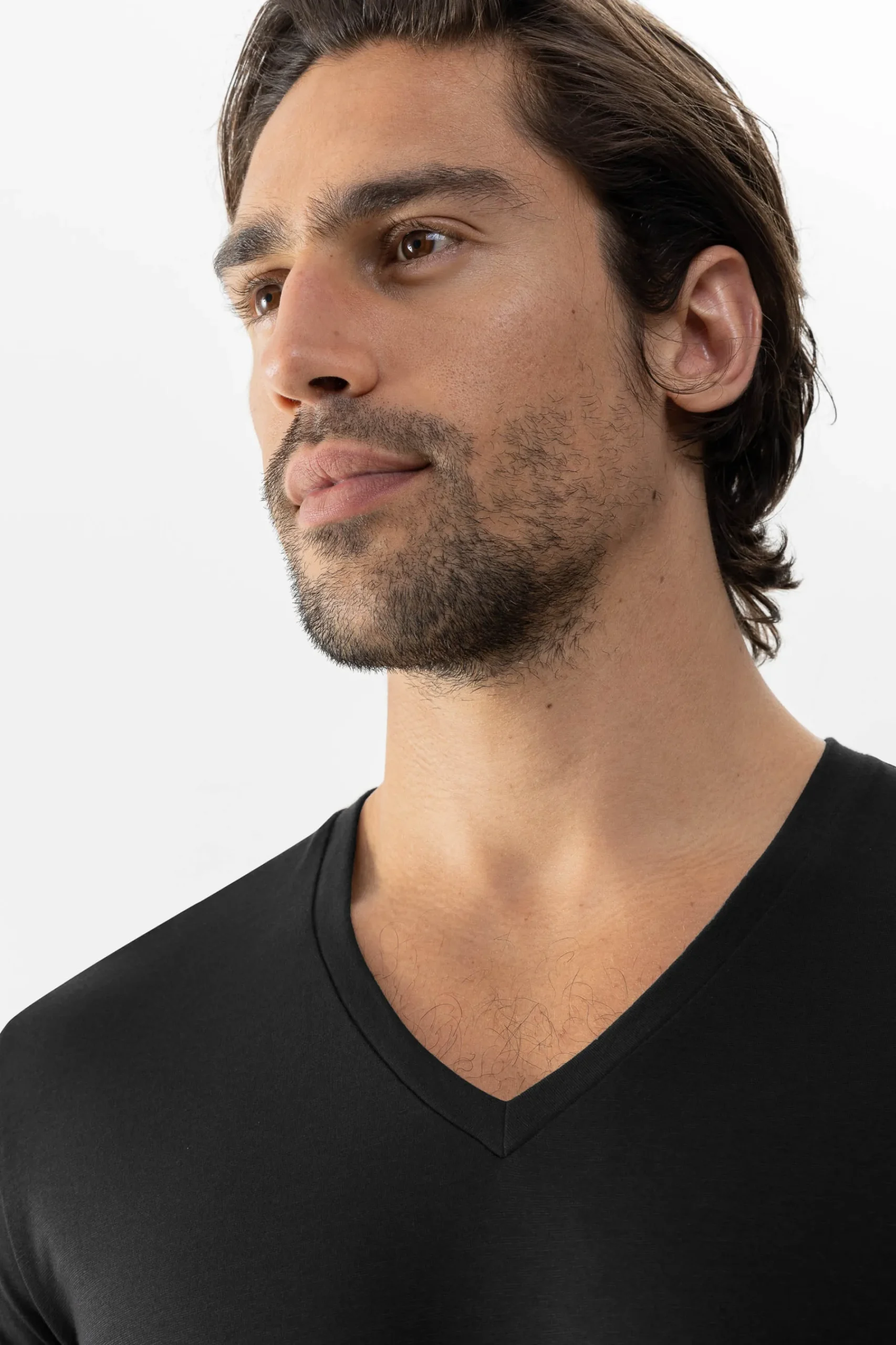 Heren Mey T-Shirt|Bovenstukken*V-hals Dry Cotton Colour