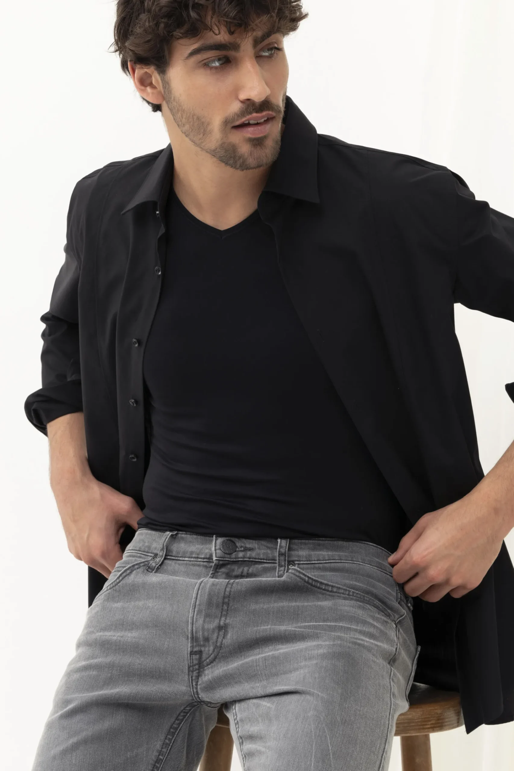 Heren Mey Ondershirts|Ondergoed Sets*V-neck Serie Software