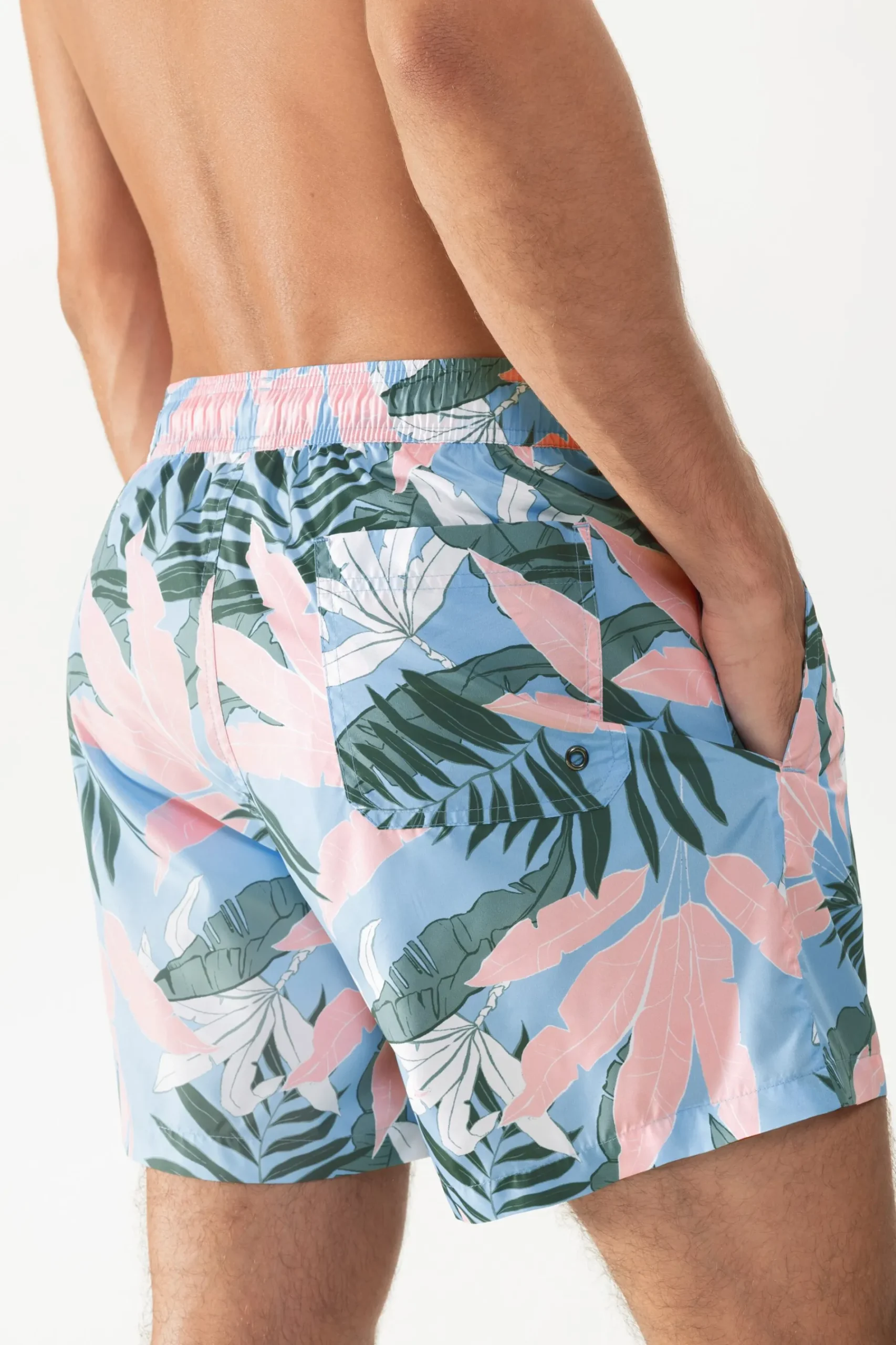 Heren Mey Zwemshorts*Zwembroek Serie Leaf Waltz