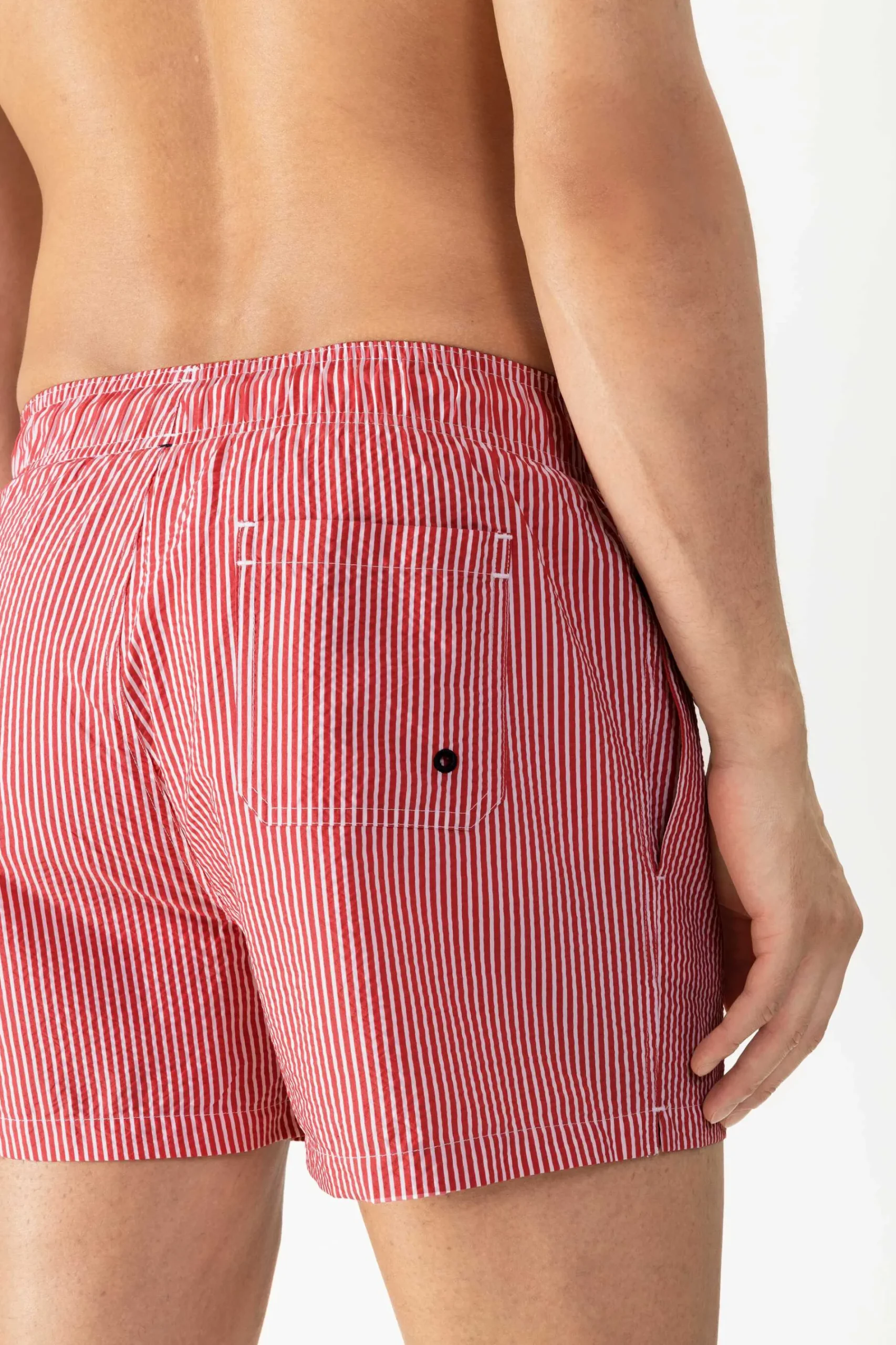 Heren Mey Zwemshorts*Zwembroek Serie Seersucker Breeze Stripes
