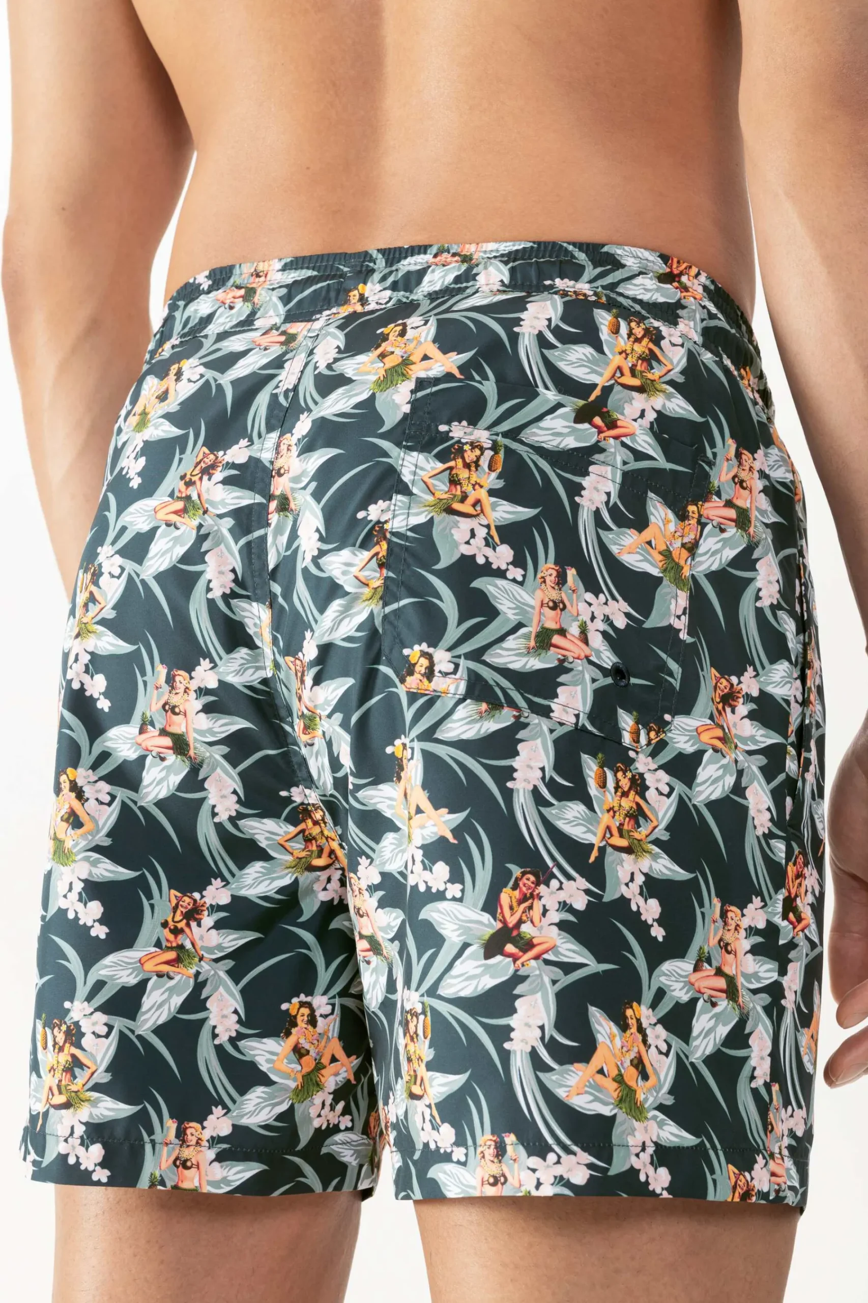 Heren Mey Zwemshorts*Zwembroek Serie Tropical Bliss